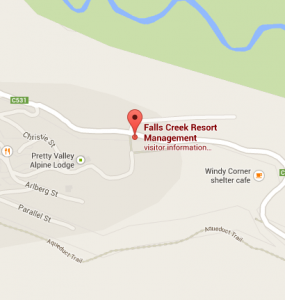 Falls Creek Resort - click for larger map